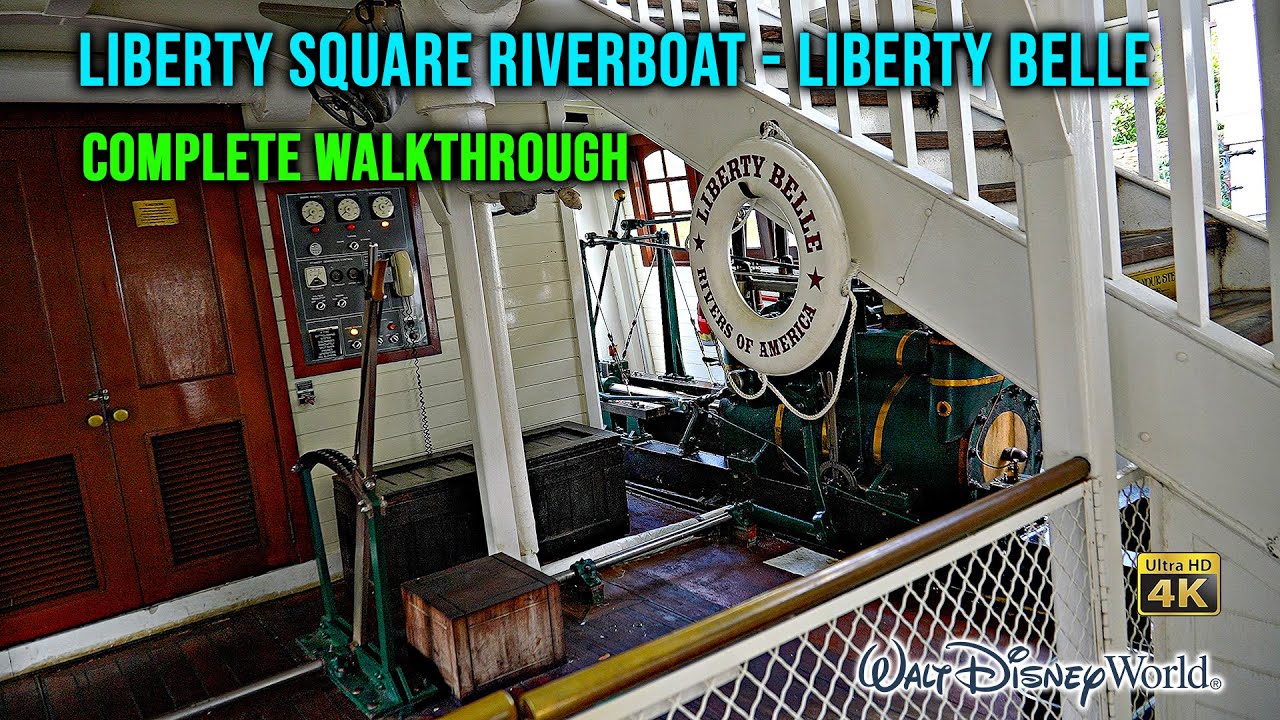 Liberty Square Riverboat Liberty Belle On Ride 4K POV Magic Kingdom Walt Disney World 2025 02 25