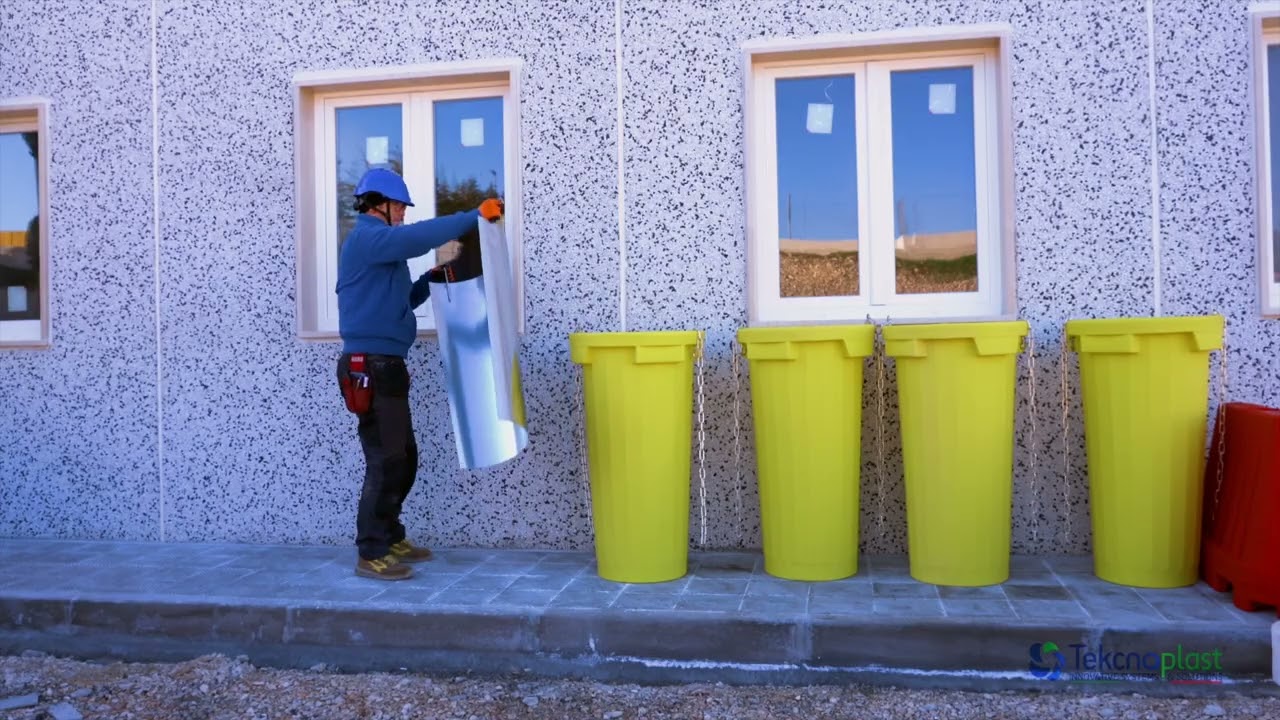 Come installare lo scarica detriti (tubo scarica macerie) Tekcnoplast