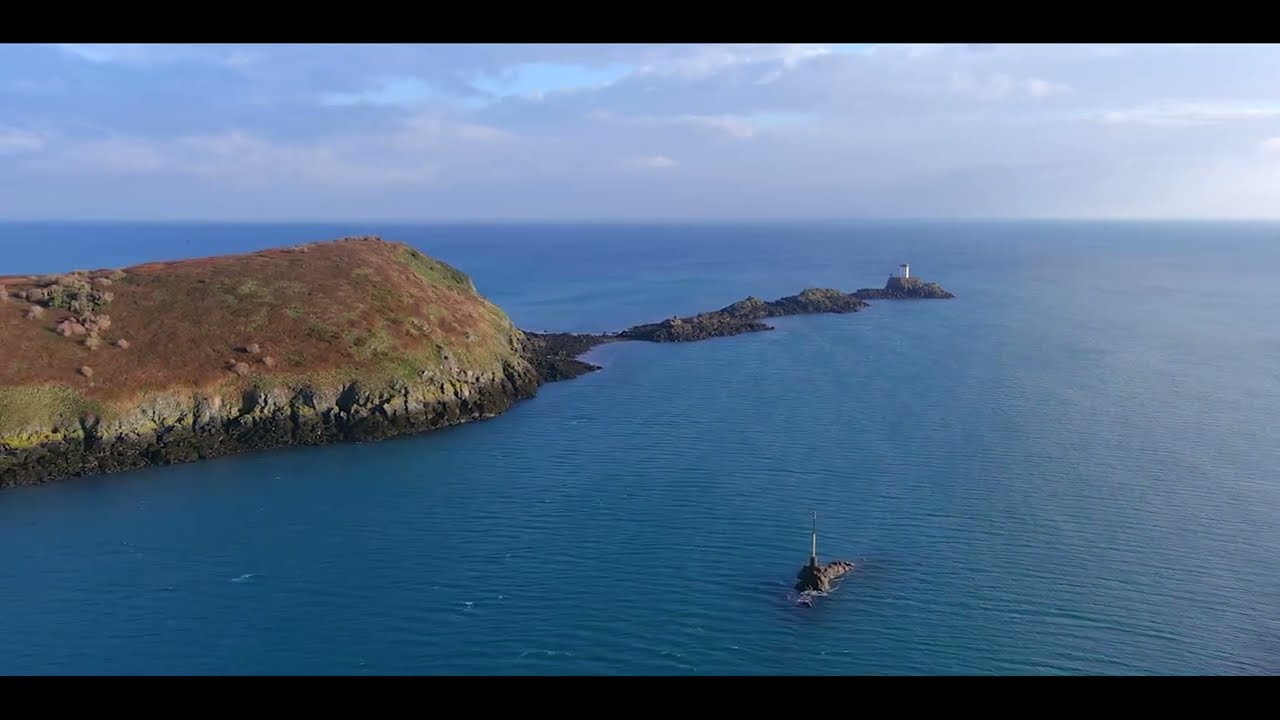 Bretagne, vues aériennes, sur les traces du GR34