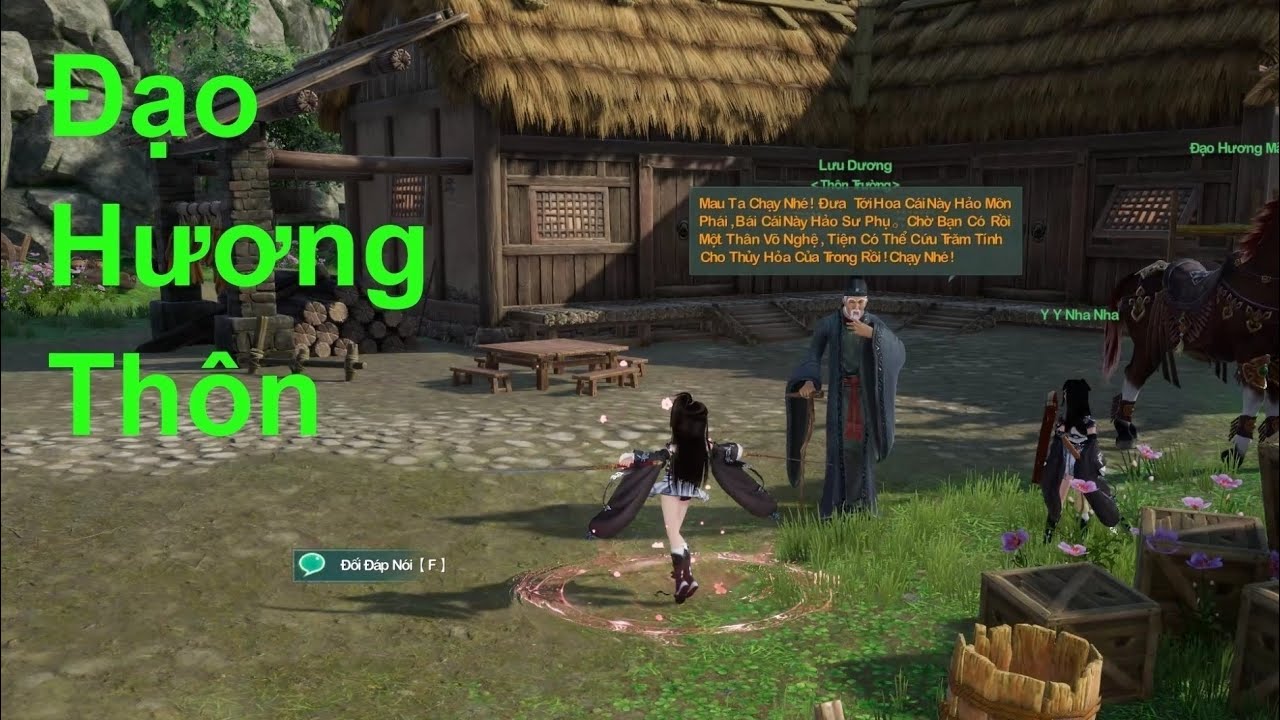 [ Phần 1 ] Hướng Dẫn 1-120 Lv Từ Đạo Hương Thôn Về Tới Môn Phái  - Game JX3 Online