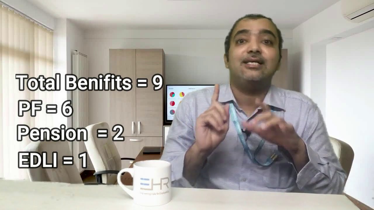 Provident Fund (PF),Pension Fund Employee deposit link insurance (EDLI)and their Benefits
