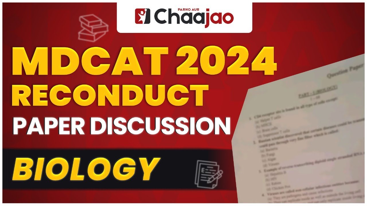 MDCAT Reconduct 8-December: Biology Original Paper (Q9-48)