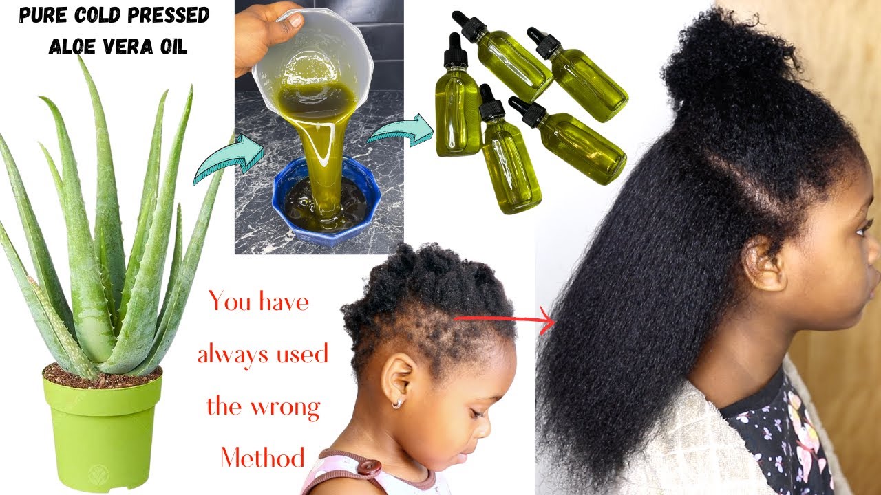 How To Properly Make Aloe vera Oil For Extreme Hair Growth !