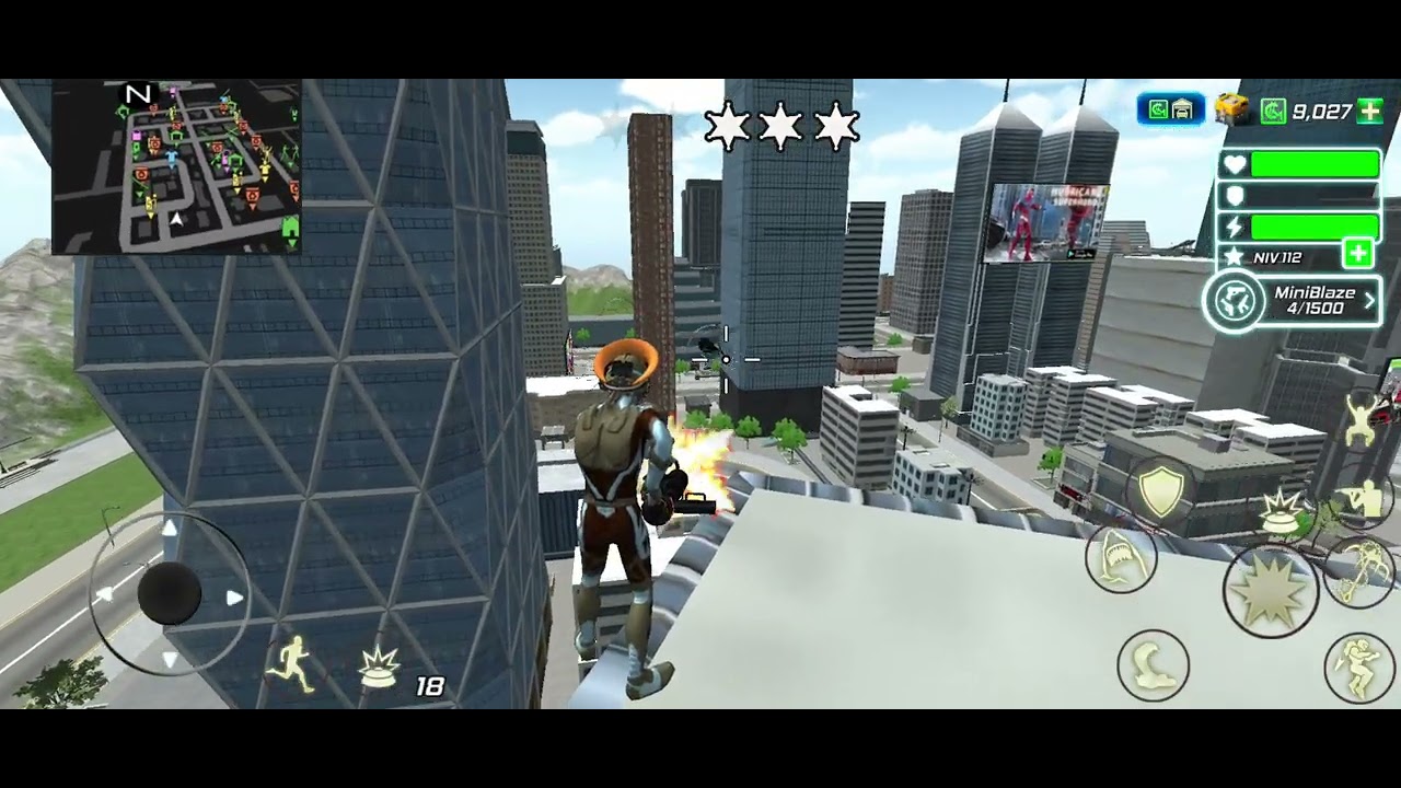 Jugando FROG NINJA