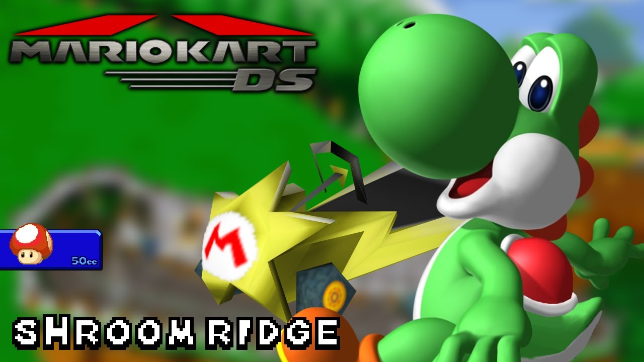 Mario Kart DS - 50cc - Yoshi - Shooting Star - Shroom Ridge | Ep. 3528