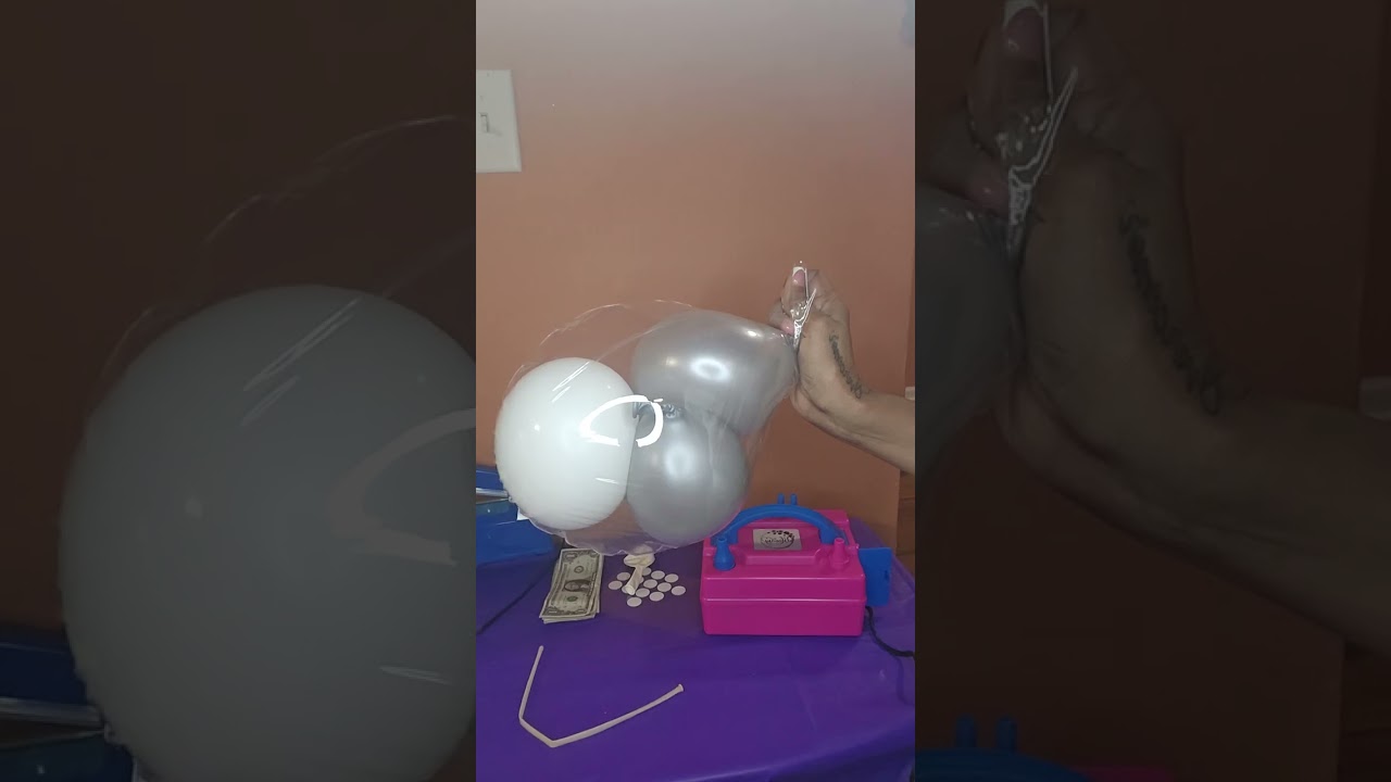 Wide mouth bobo Balloon tutorial w money inside #viralvideo #ibelievegodbrandllc #ibelievegodselah