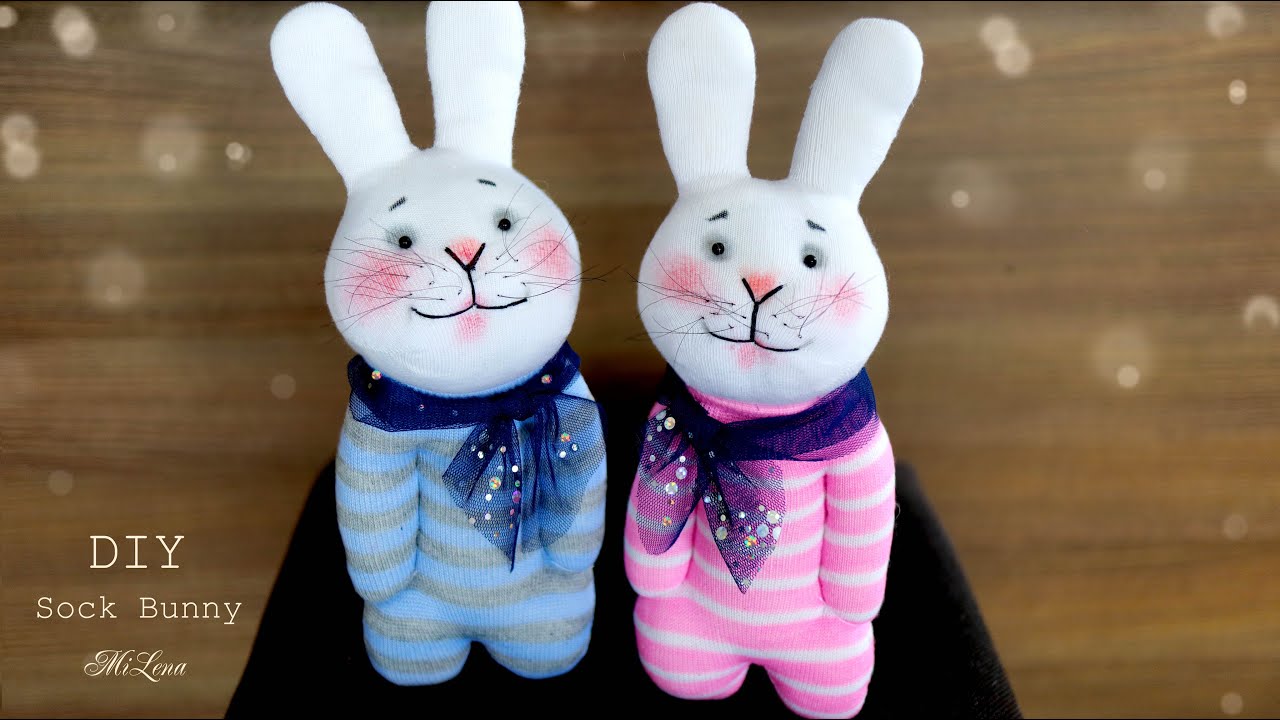 🐰 ЗАЯЦ из носков 🧦 Honey Bunny out of Socks 🐰