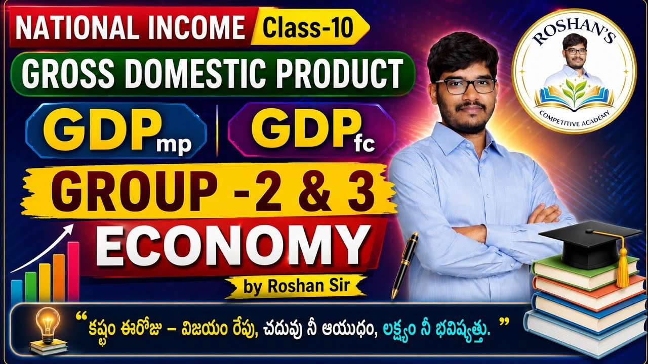 GDPmp&GDPfc(NATIONAL INCOME) TGPSC &APPSC