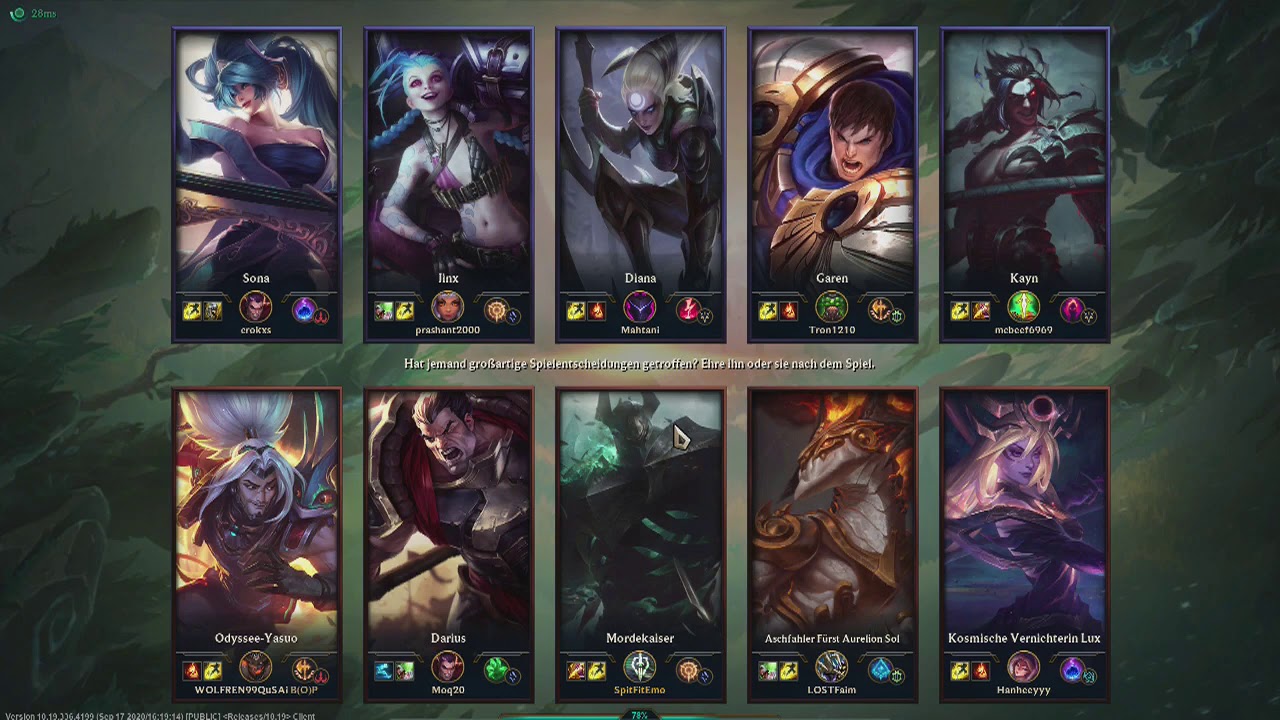 League of Legends PC SFE#12#