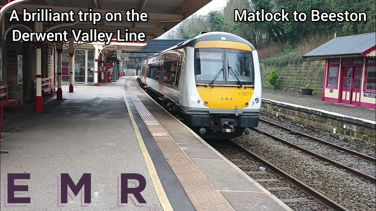EMR Class 170 “Turbostar” Review - Matlock to Beeston (24/01/23)
