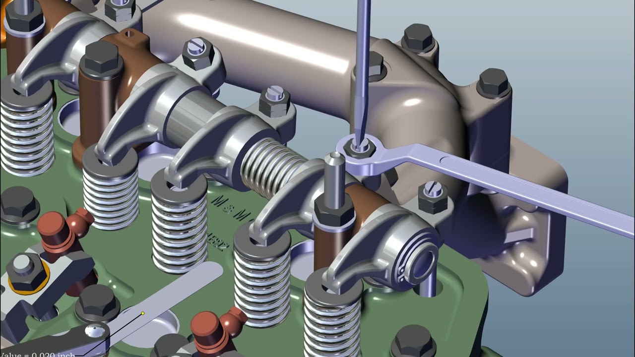 Easy way to adjust tappeit in three cylinder 