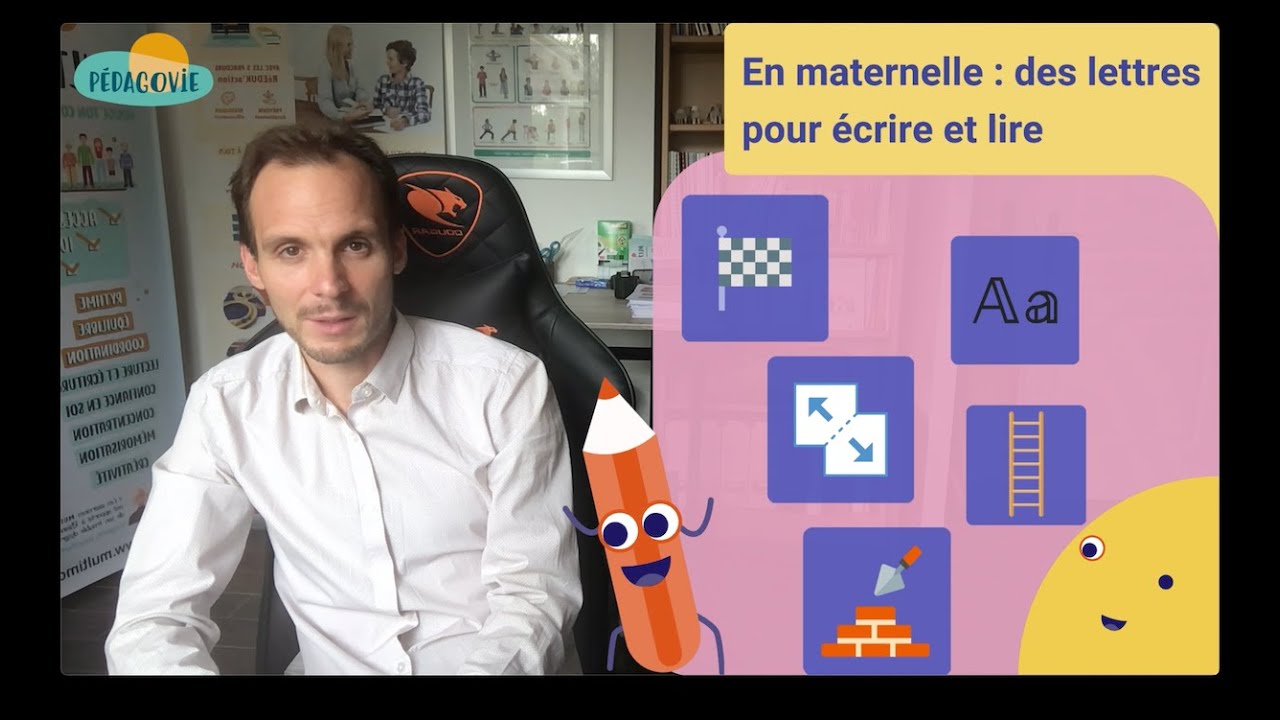 Replay webconférence : Écriture et Lecture en maternelle (types de lettres, par quoi commencer, âge)