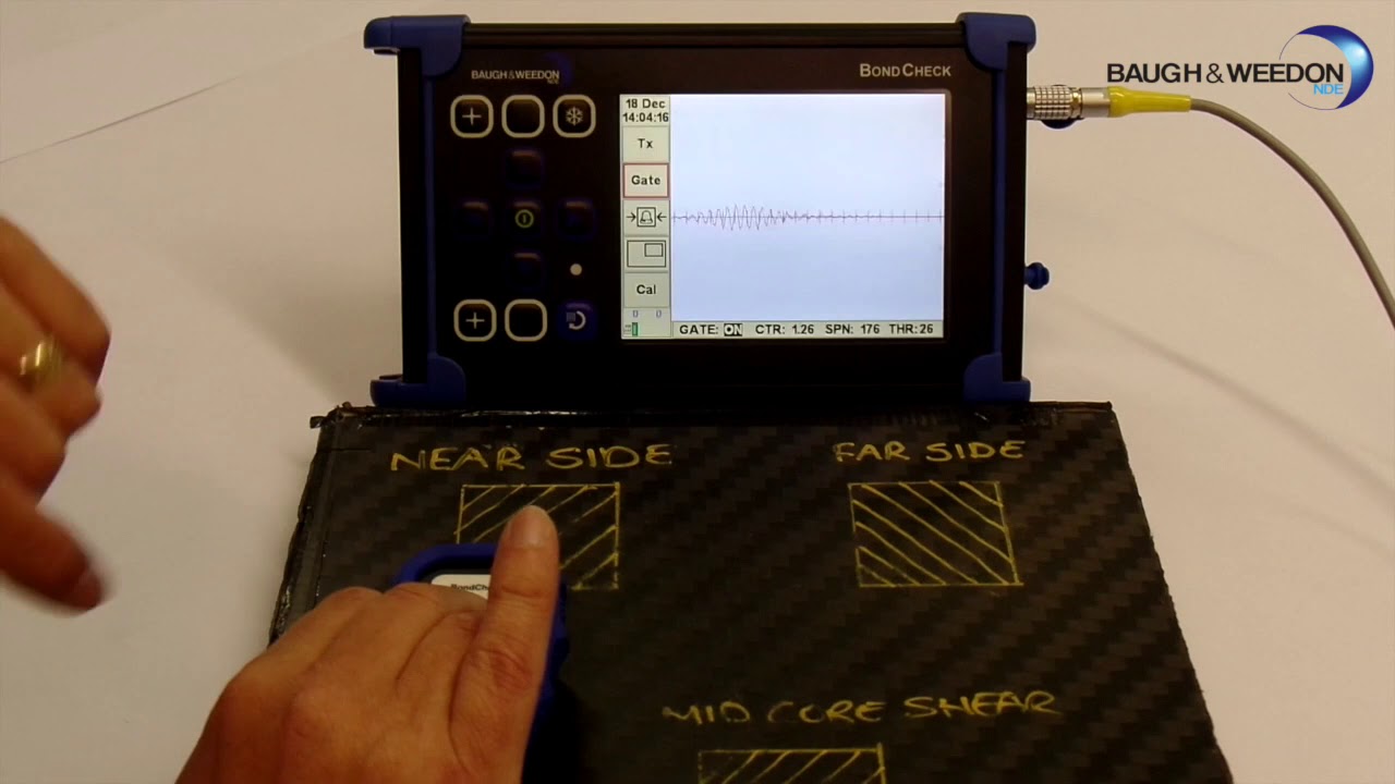 BondCheck & Pitch Catch Probe inspection