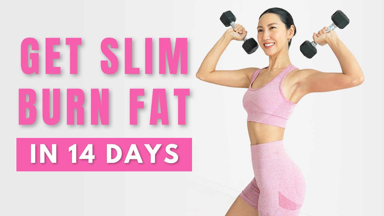 15 Min Full Body Dumbbell Home Workout | 14-Day Fat Burn Challenge - Standing Only
