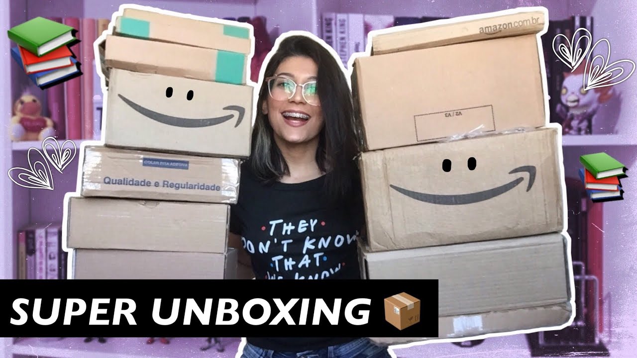 SUPER UNBOXING - livros em oferta | Amazon, Submarino e Americanas