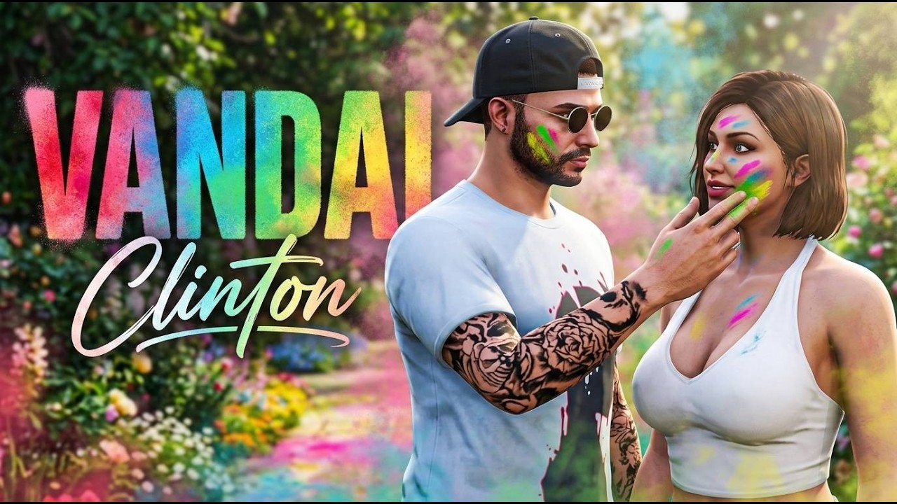 HOLI PR CATCHING KAR DE | VANDAL CLINTON GTA V RP | #hrp #hydratownrp​