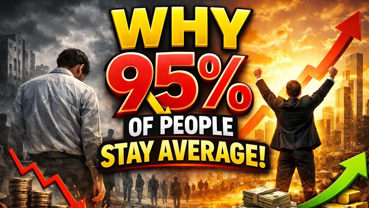 WHY 95%OF PEOPLE STAY AVERAGE 