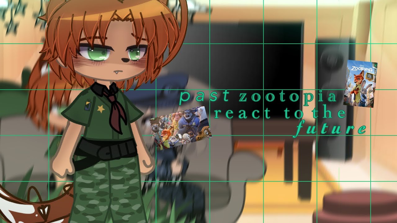 Past zootopia react to the future 🦊 || young zootopia || short