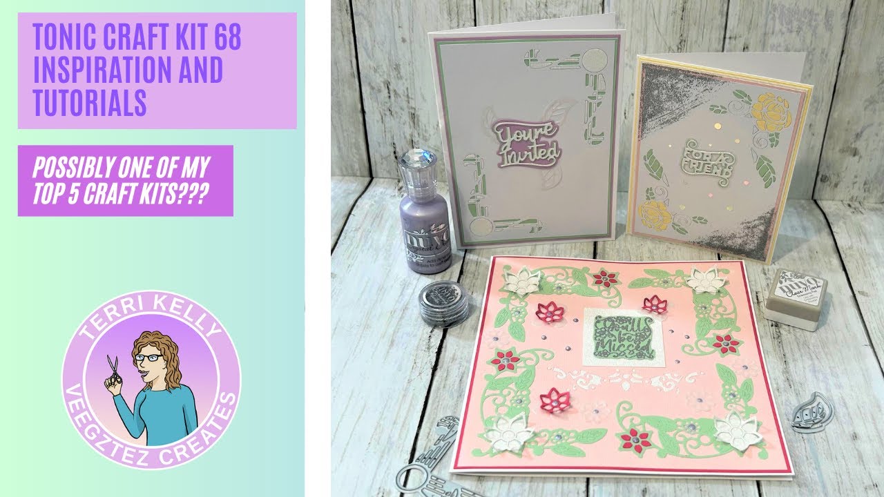 Tonic Studios Craft Kit 68 - Assorted Frames - I love this kit!!!!!!