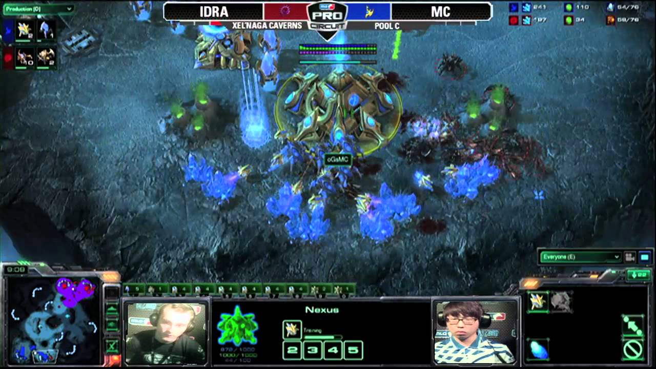 MLG Columbus 2011 Starcraft 2 - IdrA vs MC - Pool Play