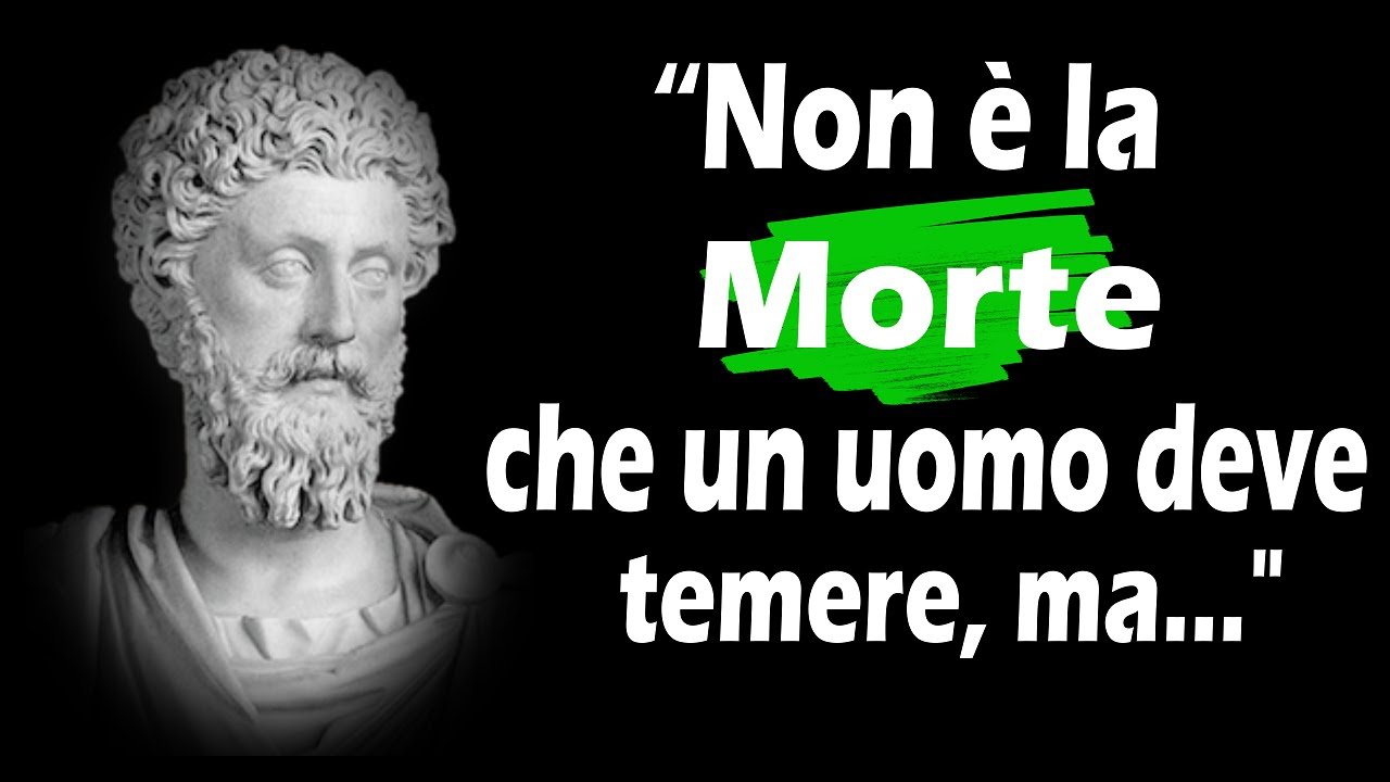 MARCO AURELIO: le sue Migliori Citazioni STOICHE