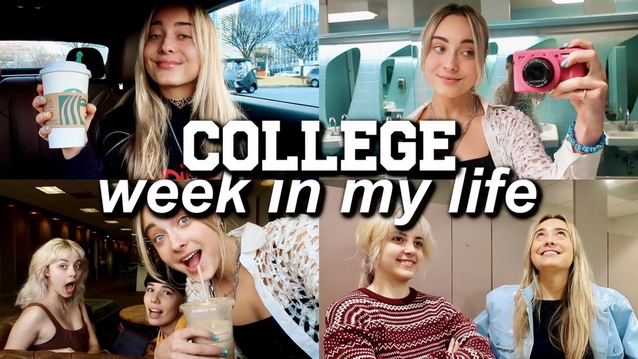 college week in my life - finals edition