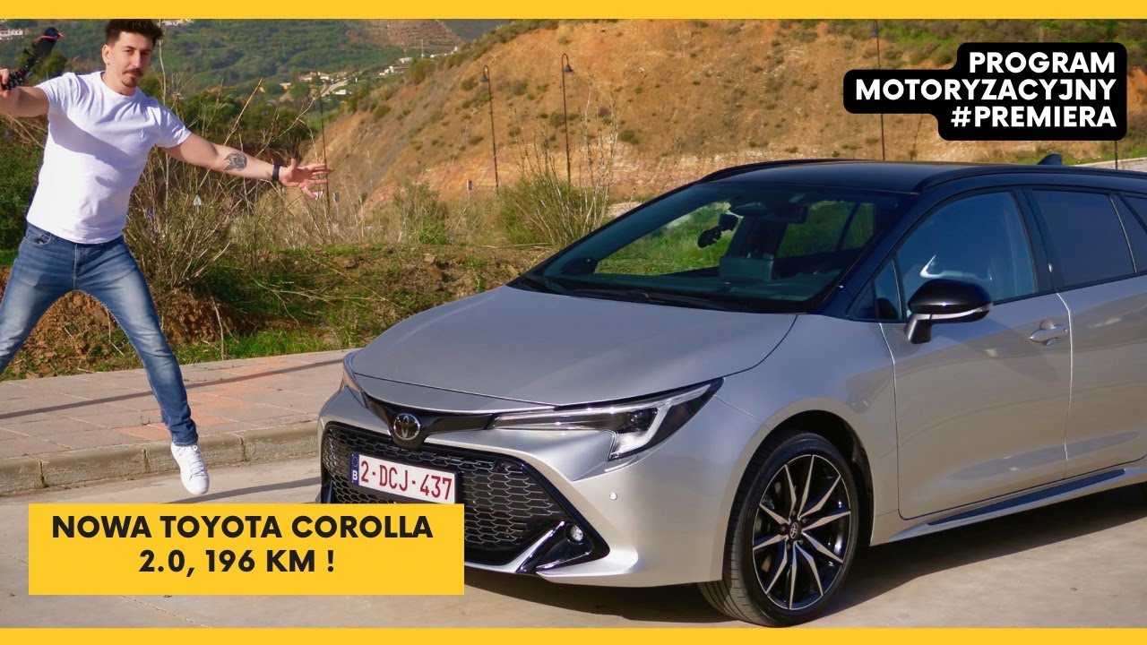 TOYOTA COROLLA Z HYBRYDĄ PIĄTEJ GENERACJI i SILNIKIEM 2.0 !!! Szybsza, ekonomiczniejsza i...