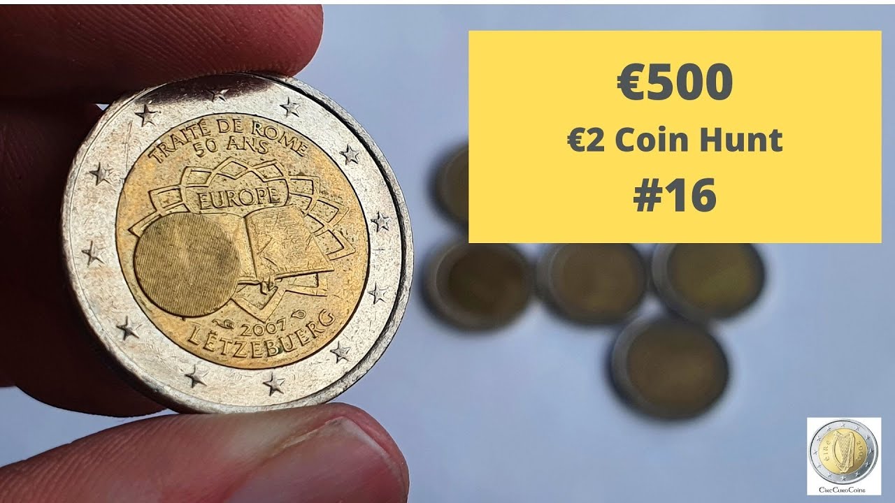 Памятная монета достоинством 500 евро и 2 евро. Охота №16