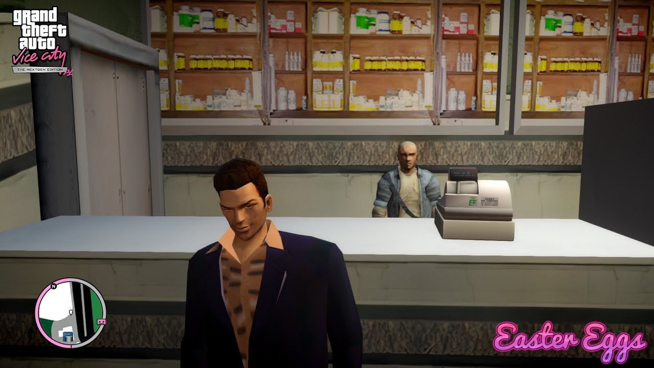 GTA Vice City Nextgen Edition 1.2 EASTER EGGS