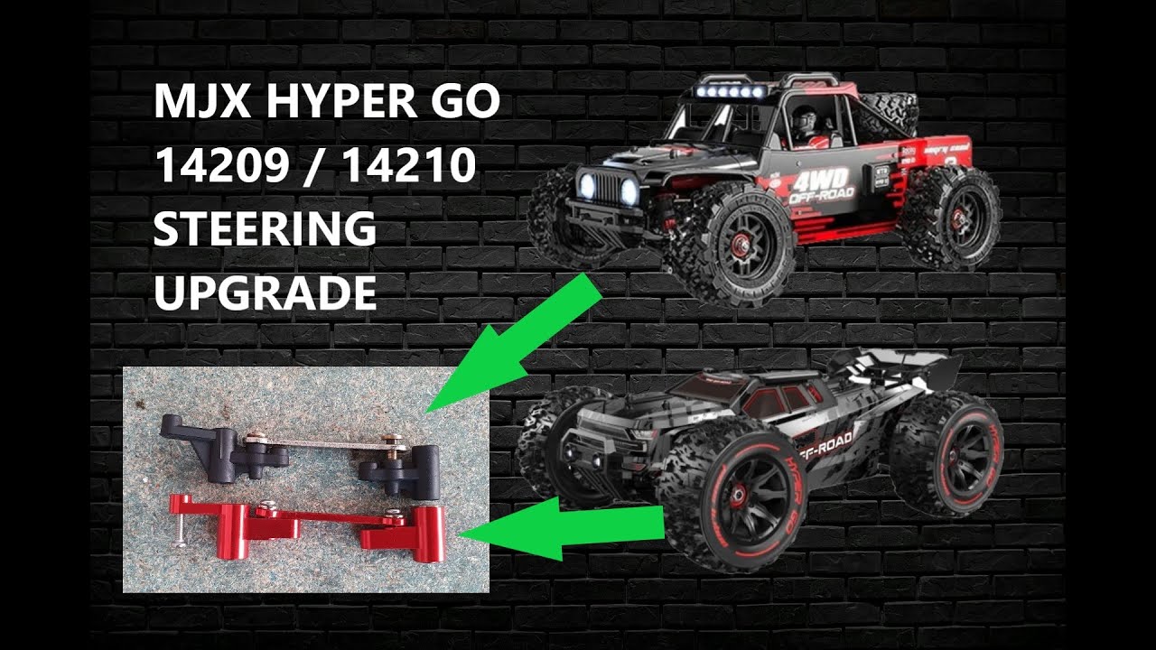 MJX Hyper Go 14209 / 14210 steering upgrade review