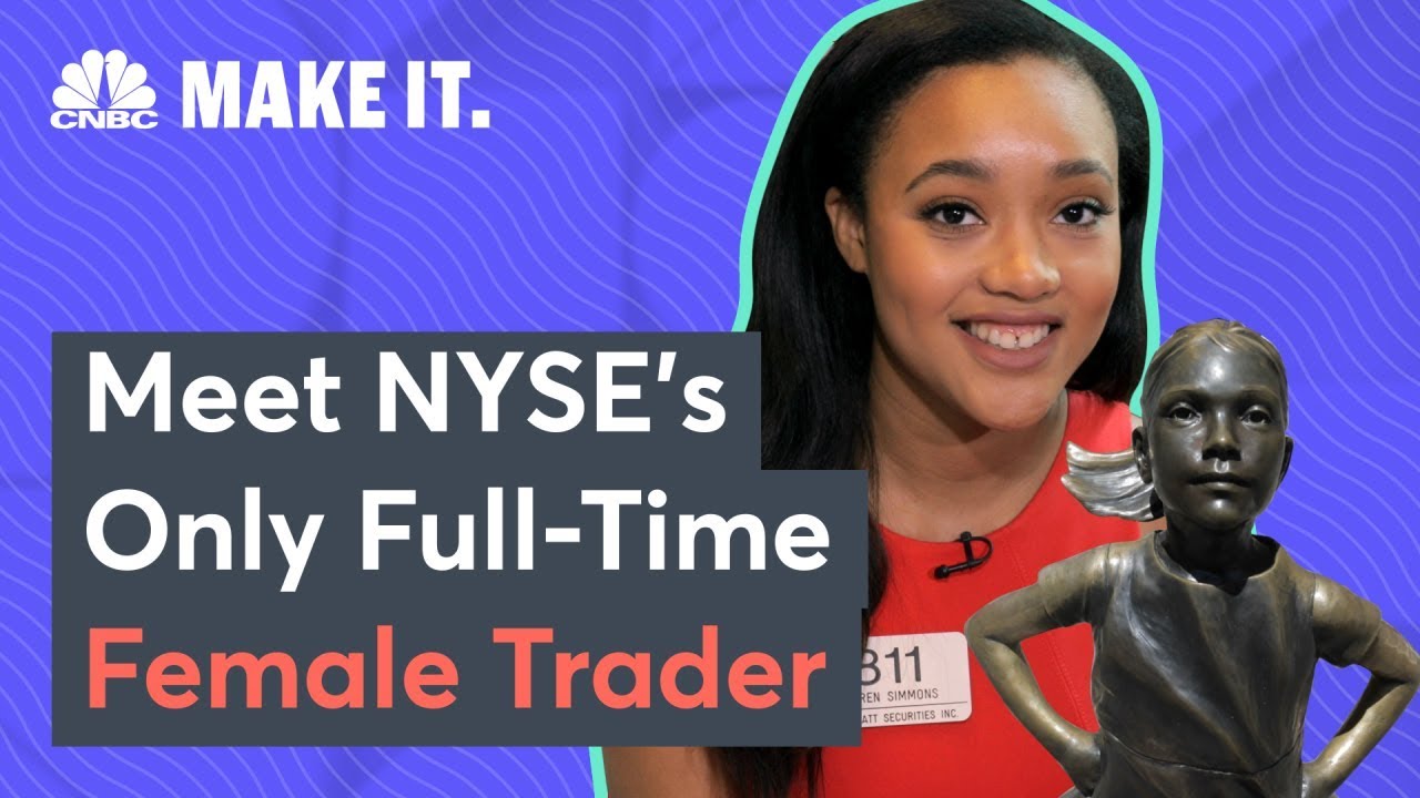 Meet NYSE's Only Full-Time Female Trader