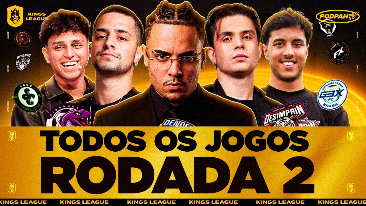 KINGS LEAGUE BRASIL - 2º SPLIT | RODADA 2 - FURIA FC X DESIMPAIN
