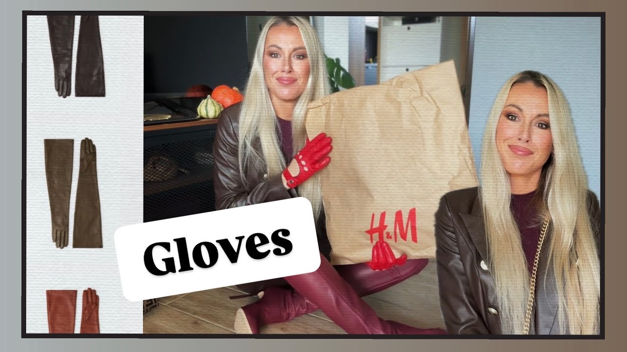 Leather Gloves by H&M | Following hottest trends