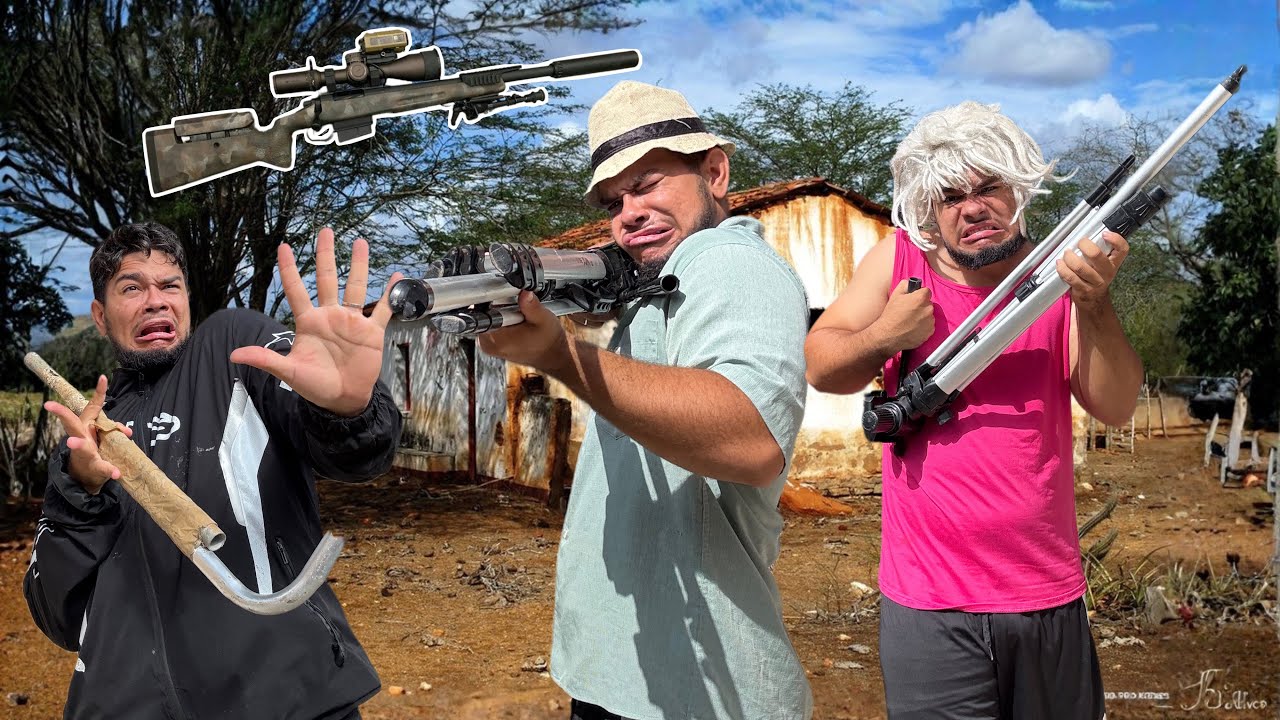 A SNIPER DO VOVÔ APELONA SÓ PAPOCO 