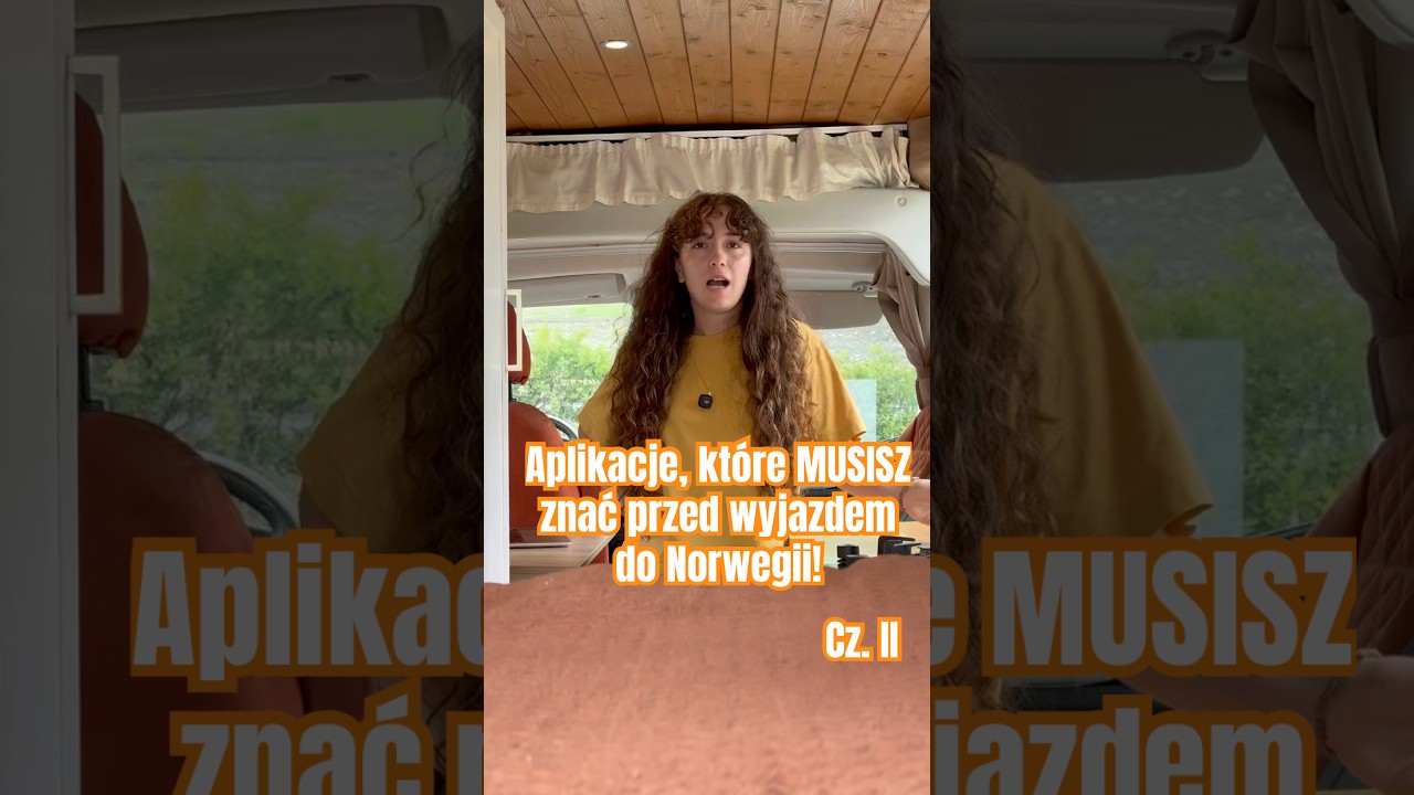 Aplikacje, kt&oacute;re musisz znać przed wyjazdem do Norwegii! Cz. II #podr&oacute;że #norwegia #vanlife #camper