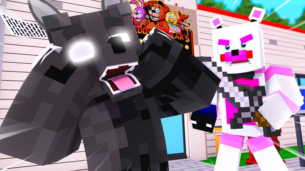 Twisted Wolf Goes Blind ?! | Minecraft FNAF Roleplay