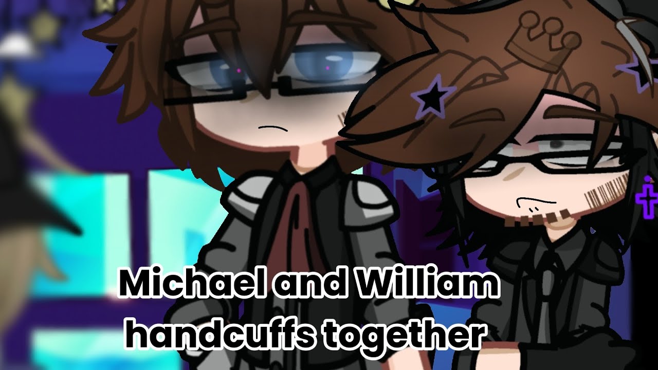 Michael and William handcuffs together 