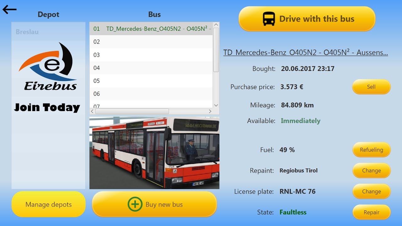 Omsi 2: Bus Company Simulator Single player first look