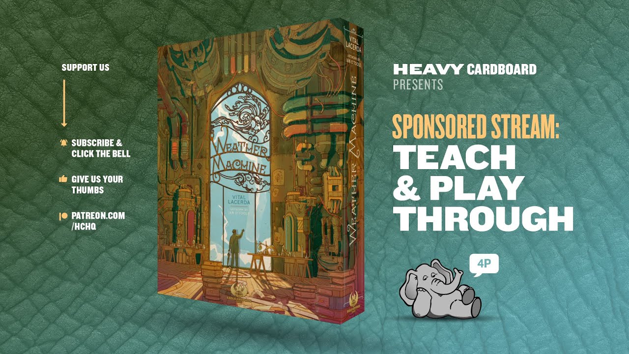 Weather Machine - 4p Teaching & Play-through by Heavy Cardboard