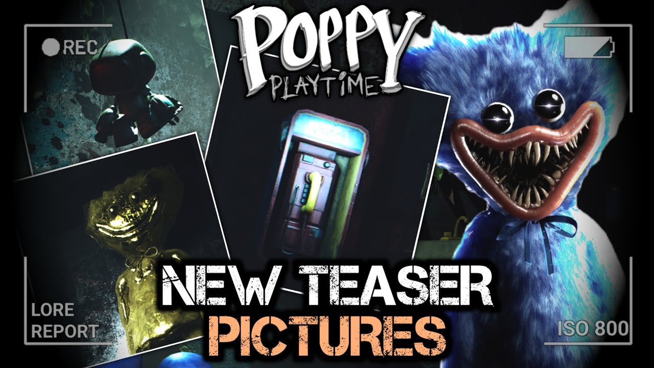 Новые тизерные изображения и новые скриншоты с новыми локациями — ремейк Poppy Playtime