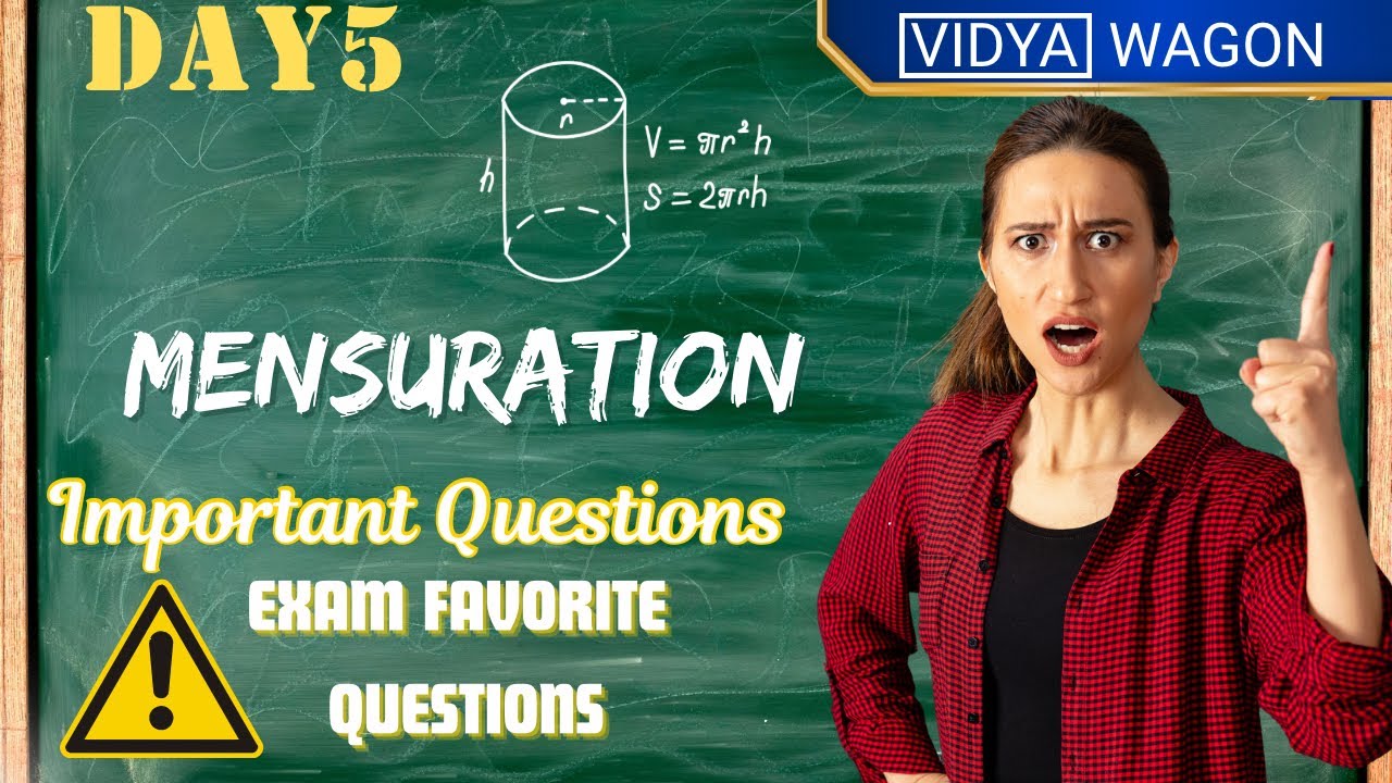 Mensuration Full Revision | Class 8 Maths | 12 Marks Guaranteed | 15 Days Revision Series 🚀
