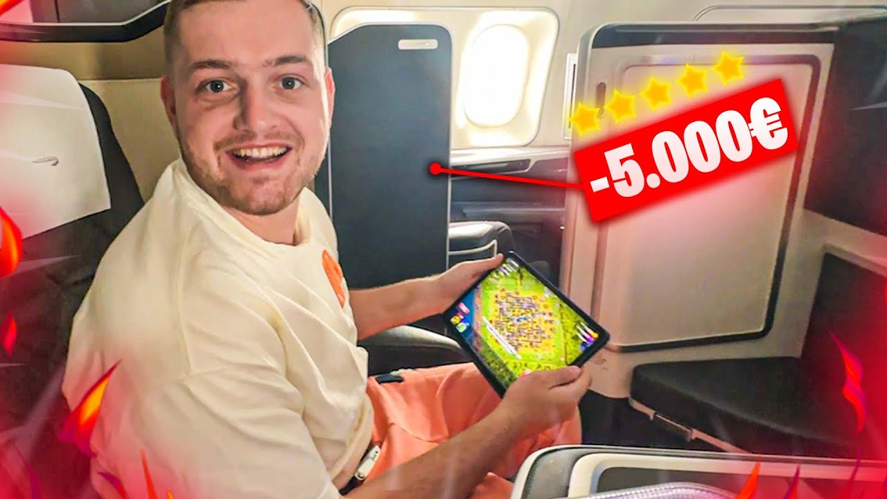 💸😍DAS erste MAL FIRST CLASS! 8h - Flug nach NEW YORK!