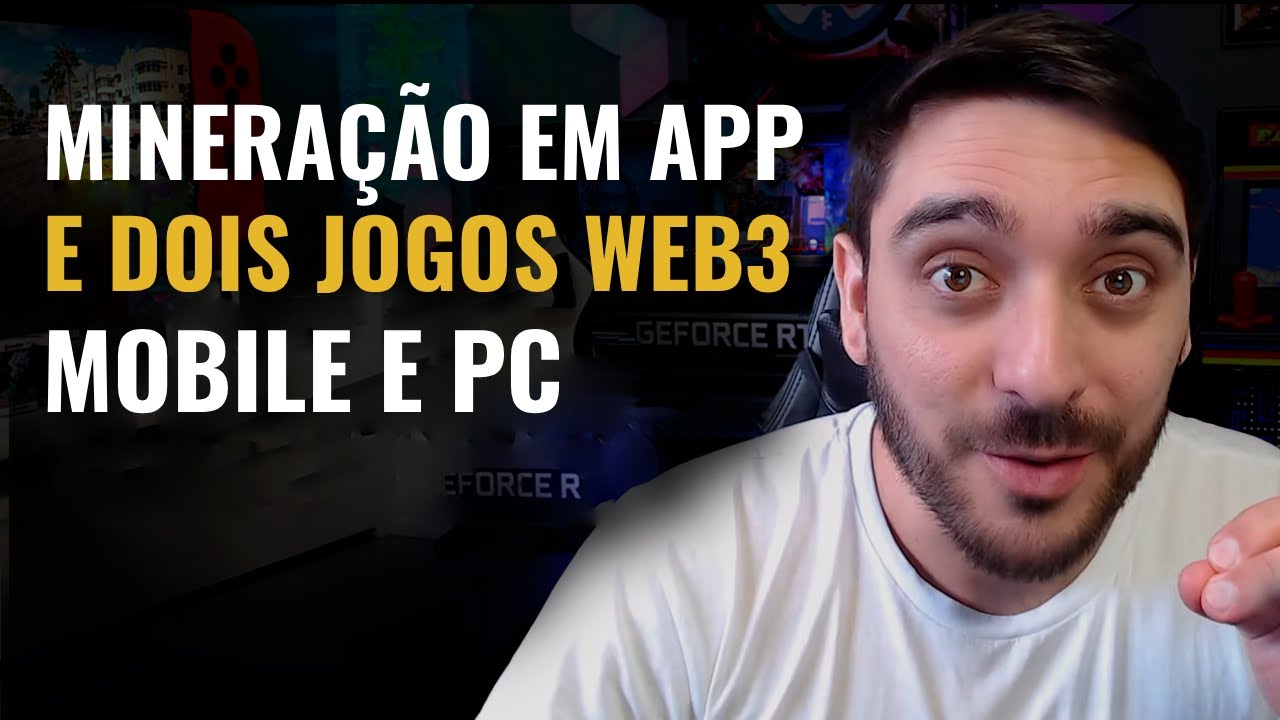 NOVA MINERAÇÃO GRÁTIS E DOIS JOGOS WEB3 PARA CELULAR E PC