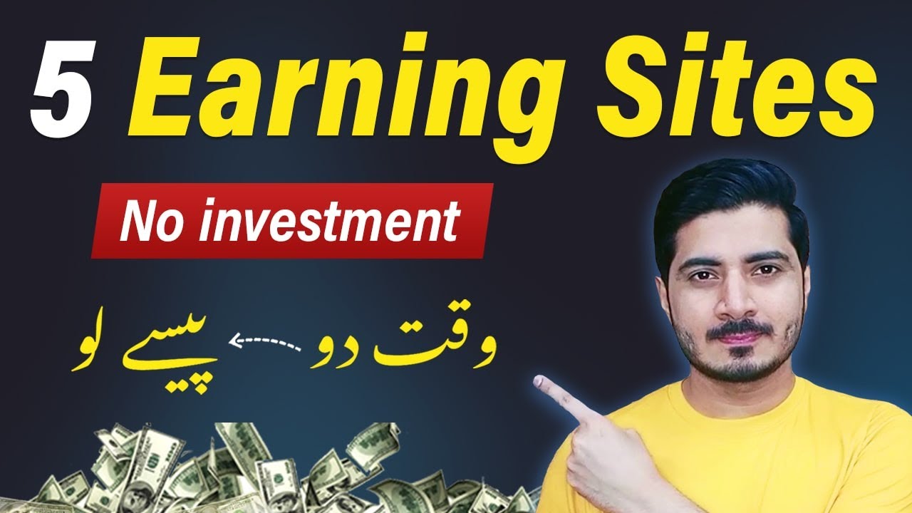 5 Best Online Earning Websites | Online Earning Without investment