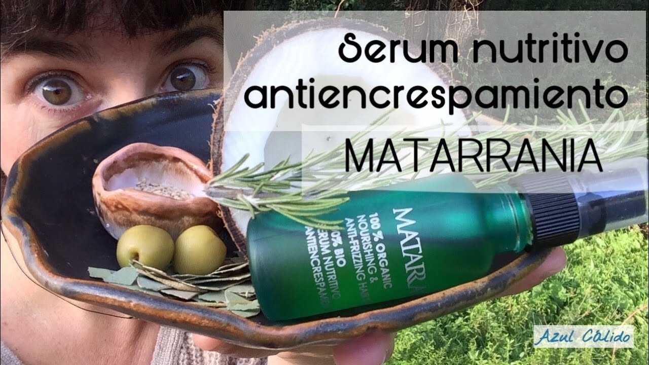 Serum nutritivo antiencrespamiento de Matarrania