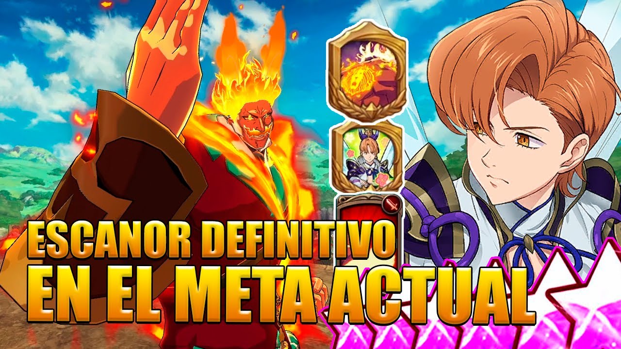 Volviendo a Traer a Escanor con King verde en Contra de Meliodas /The Seven Deadly Sins: Grand Cross