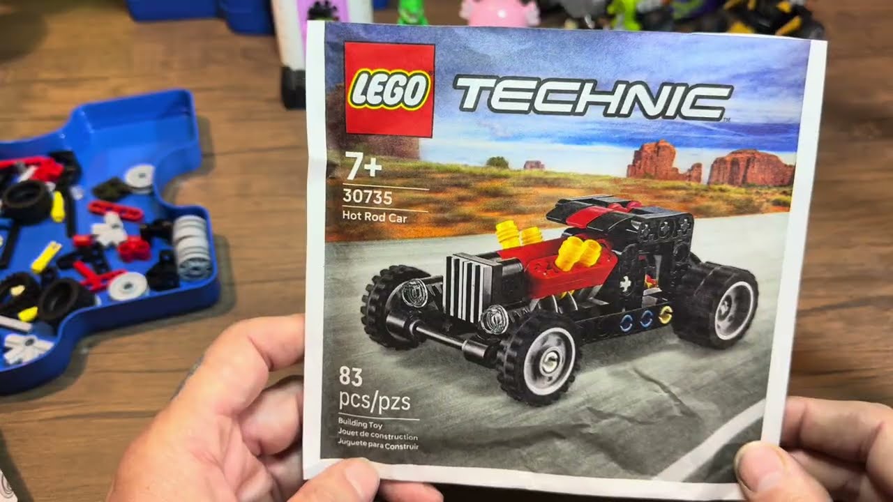 Preston Builds: Lego Technic Hot Rod