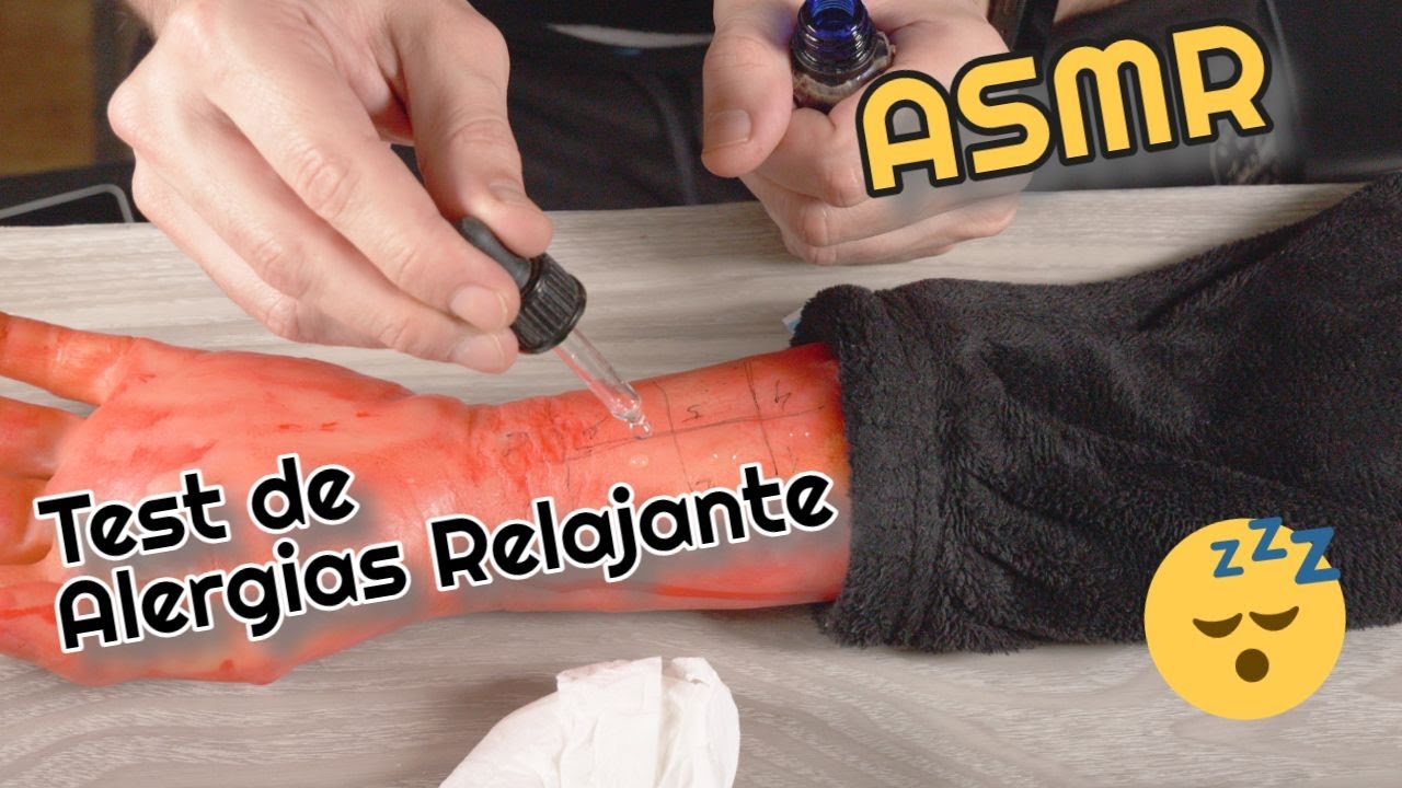ASMR Roleplay Médico 🩺 Haciendo un Test de Alergias