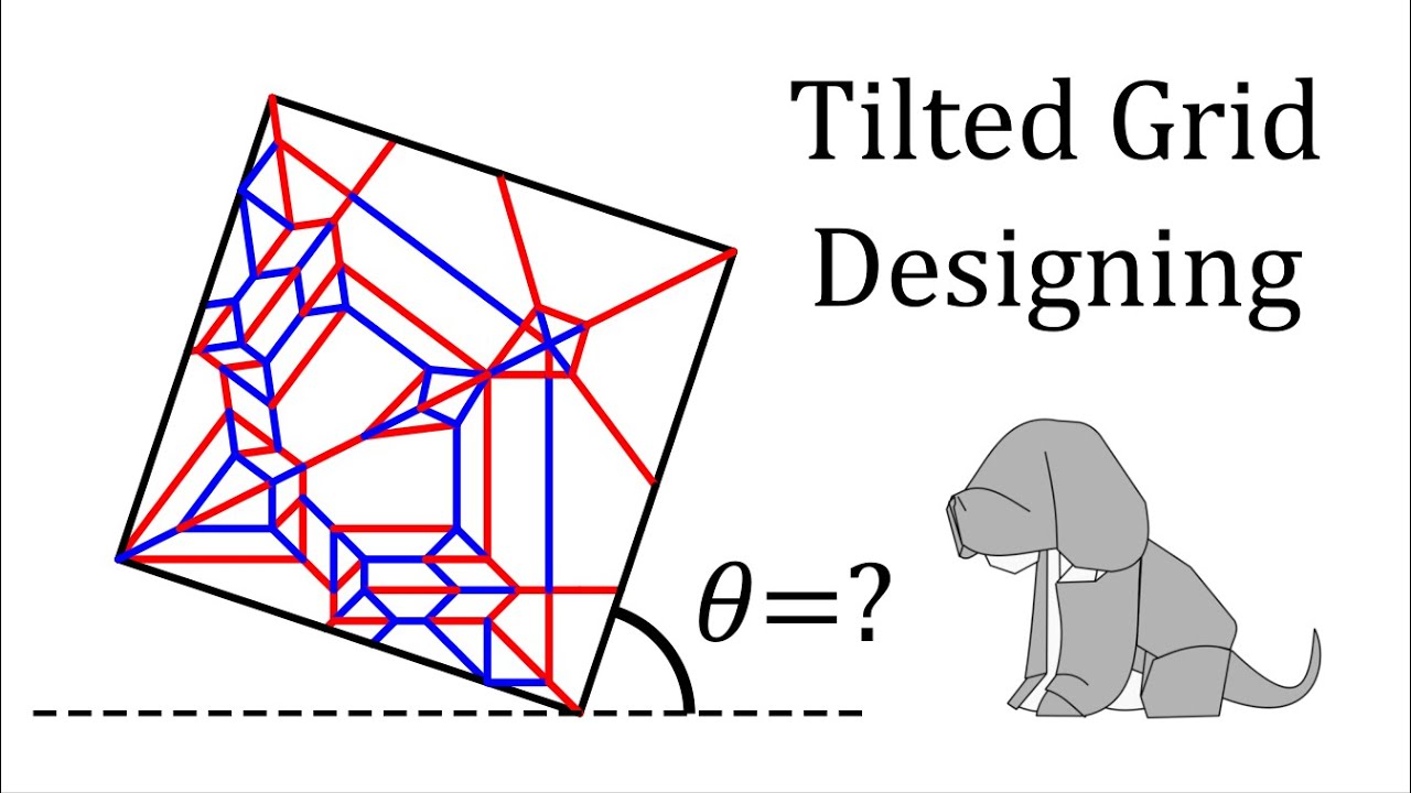 Tilted Grid finally explained | Origami Design Class