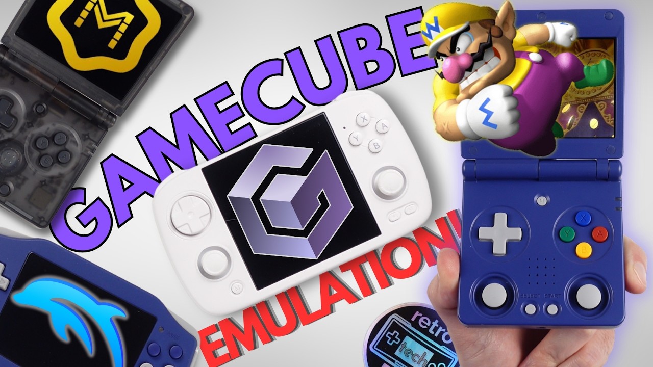 GAMECUBE Emulation on RG34XXSP & H700 Handhelds // muOS Pixie – Setup Guide & Games Showcase